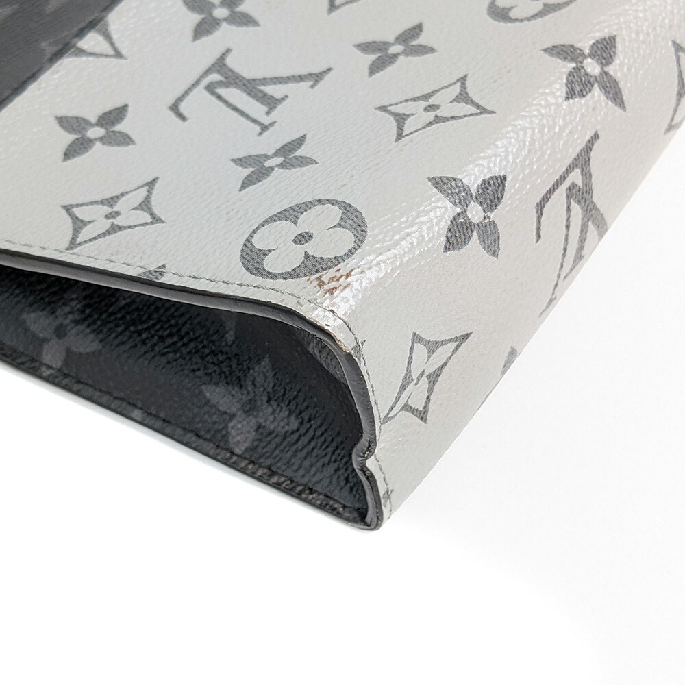 Louis Vuitton Monogram Eclipse Split Pochette Voy… - image 4